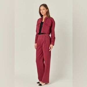 English Factory high waited chinos NWT, sz : XS